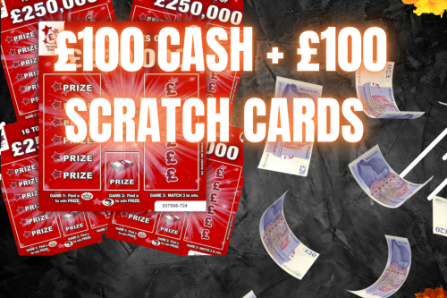 £100 cash + £100 scratch card #8
