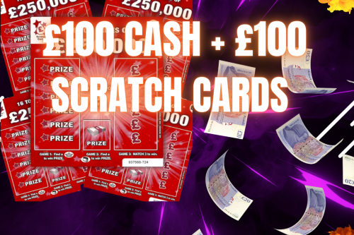 £100 cash + £100 scratch card #8