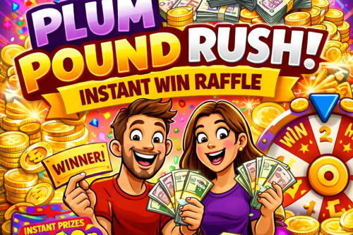 £5k Plum Pound Rush Instant win