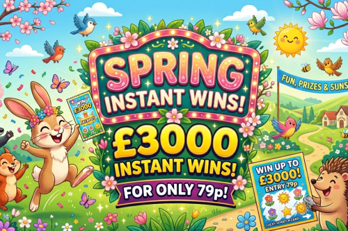 SPRING £3K INSTANT WIN